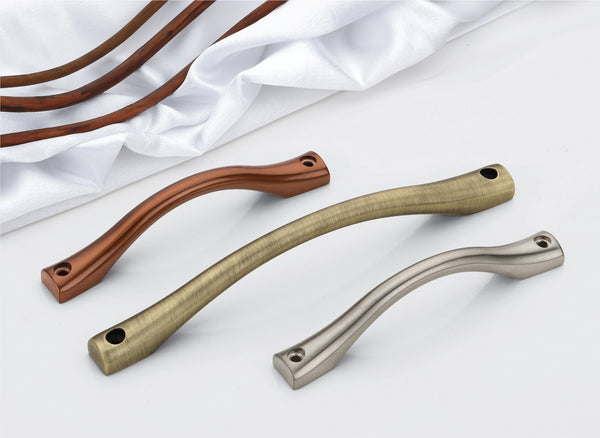Curved Ergonomic Cabinet & Wardrobe Handles