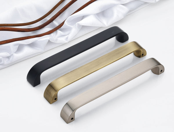 Dorpick Classic Pull Handles – Antique Brass, SS Finish, Matte Black