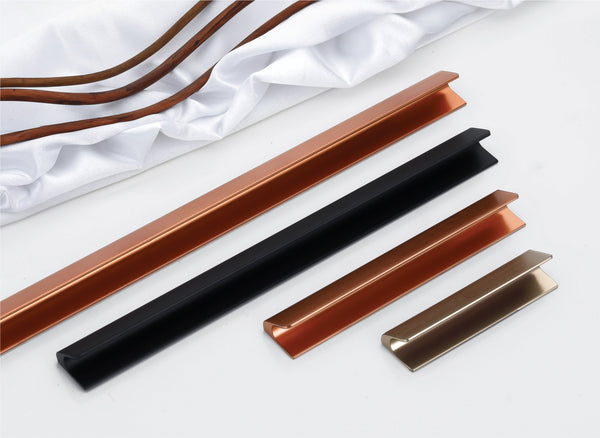 Modern Edge Pull Cabinet & Wardrobe Handles