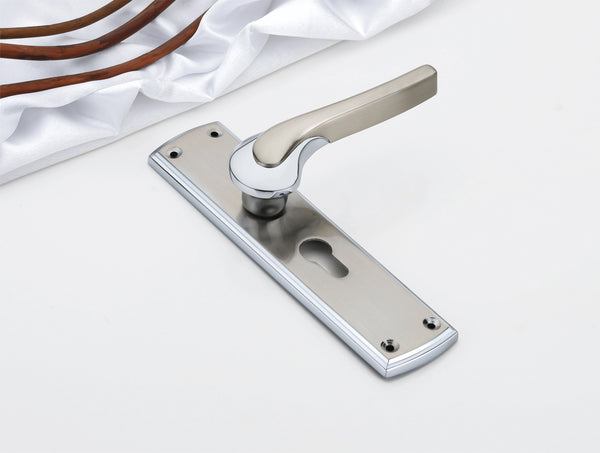 Cera Mortise Handle Set - Modern Plate Pattern