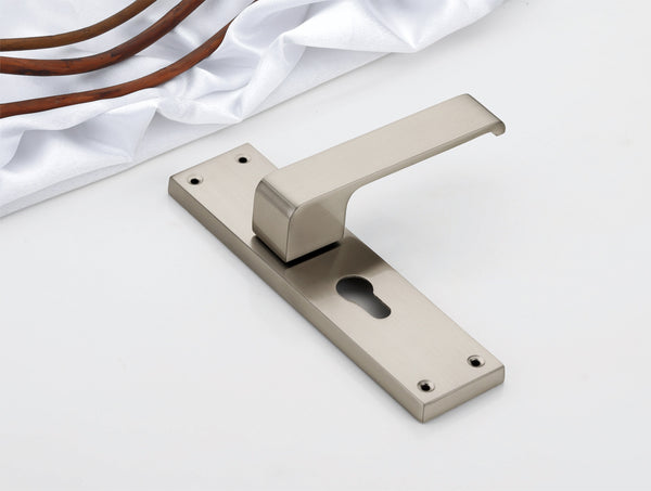 Orchid Mortise Handle Set - Modern Plate Pattern