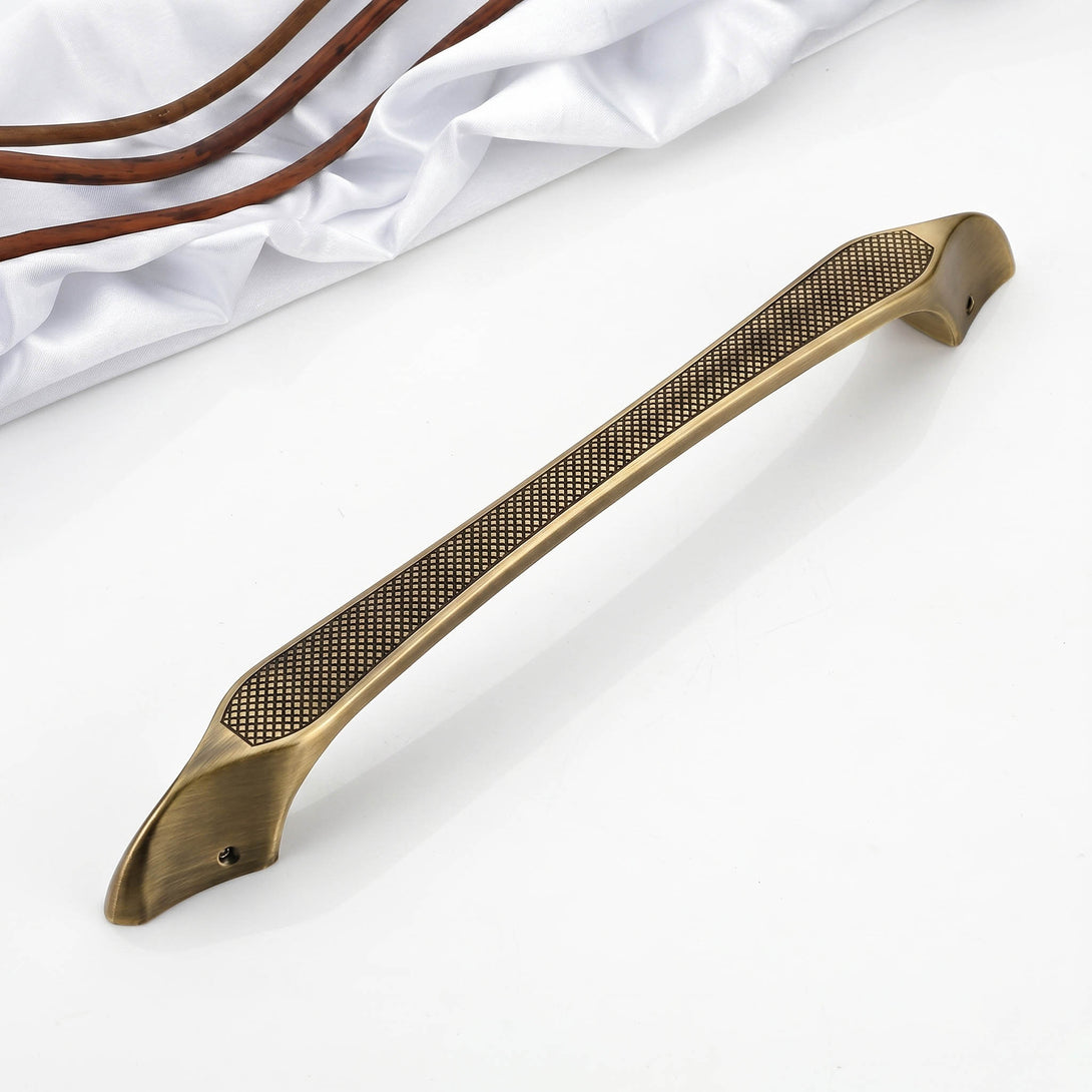 Crosshatch Textured Grip Pull Handles Built with Solid Metal and Stron