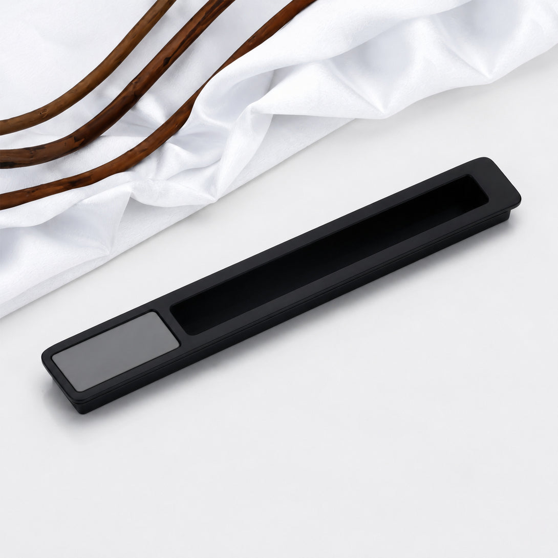 Contemporary Two Tone Recessed Sliding Door Handles | Versatile Accent ...