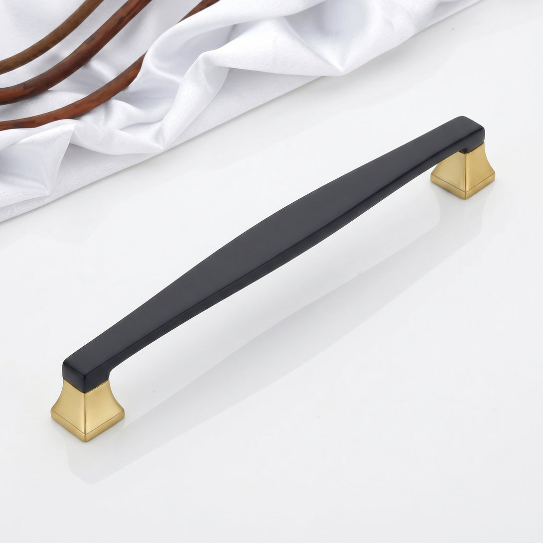 Modern Tapered Bar Two-Tone Cabinet & Wardrobe Handles comes with Comf