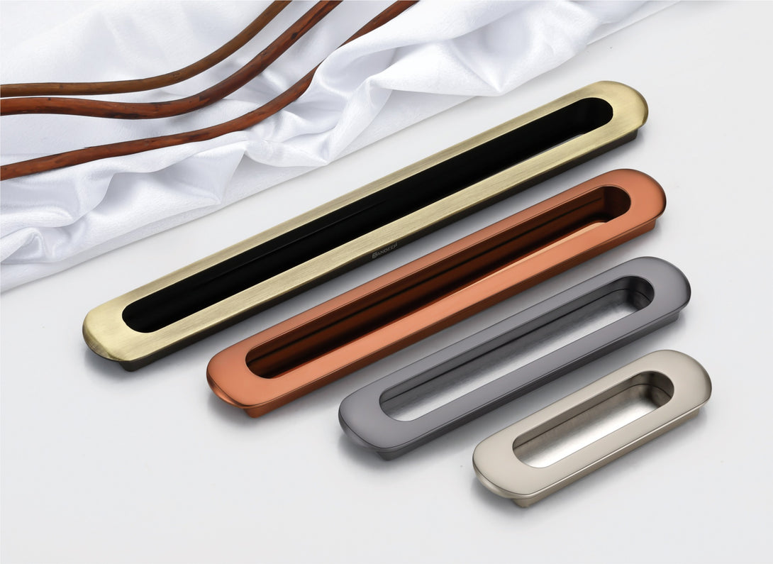 Modern Recessed Sliding Handles comes with Diverse Design Themes & Erg